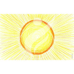 Imagem digital do Sol - Cor